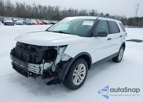 2017 Ford Explorer from USA, damaged, VIN 1FM5K8B81HGE26697